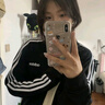 adidas休閑舒適三條紋立領(lǐng)夾克外套男裝秋季阿迪達(dá)斯官方輕運動 黑色/白(推薦選大一碼) L 曬單實拍圖