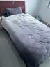 海瀾之家（HLA）牛奶絨四件套防靜電高端雙面親膚珊瑚絨床單被套簡(jiǎn)約風(fēng)床品套件 漸變風(fēng)暮雪 三件套 床單款 被套1.5*2m 床單1.8*2.3m 曬單實(shí)拍圖