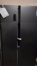 容聲【家電國家補貼】608升對開(kāi)門(mén)雙開(kāi)門(mén)電冰箱變頻一級能效節能風(fēng)冷無(wú)霜大容量冷藏冷凍BCD-608WD18HP 【除菌凈味大容量】 曬單實(shí)拍圖