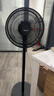 美的（Midea）【超級單品】七葉輕音立式電風(fēng)扇家用柔風(fēng)落地扇臺式桌面小型風(fēng)扇大風(fēng)量節能搖頭宿舍電扇 SAF30AB 曬單實(shí)拍圖