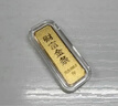 金熊（GOLDBEAR）足金9999純金金條收藏投資儲值升值黃金財富金磚5g10g20g50g100g 5g（財富金條） 曬單實(shí)拍圖