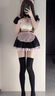 CEENIU情趣2025新款制服女仆裝角色扮演性感內衣房事約會(huì )戰袍誘惑免脫 魔法小女仆套裝 【發(fā)箍+上衣+圍裙+短裙+T褲+蕾絲襪】 均碼 （建議80-120） 曬單實(shí)拍圖