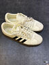 adidas T頭鞋 VL COURT復古板鞋德訓鞋男女阿迪達斯輕運動(dòng) 漢玉白/黑色/樹(shù)脂黃   37 曬單實(shí)拍圖