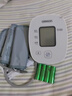 歐姆龍（OMRON）血壓測量?jì)x家用電子血壓計7121/7126高精準8102/U10/J710 U10標準款 電池 曬單實(shí)拍圖