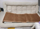 大號加寬人類(lèi)狗窩懶人沙發(fā)床單雙人可睡覺(jué)飄窗小沙發(fā)椅床上座椅 奶咖色（燈芯絨） 雙人加大號「展開(kāi)寬130*長(cháng)180cm」 曬單實(shí)拍圖