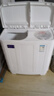 威力7/8/9/10/13/15kg公斤半自動(dòng)家用雙缸波輪洗衣機大容量小型雙筒雙桶洗脫雙電機旋鈕控制 以舊換新 10公斤雙缸【洗脫分離+旋鈕控制】 曬單實(shí)拍圖