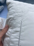水星家紡蠶絲枕頭 A類抑菌護頸椎枕頭芯 家用軟枕頭成人一對裝48cm*74cm 曬單實拍圖
