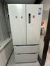 美的（Midea）508升法式多門(mén)四開(kāi)門(mén)一級能效雙系統雙循環(huán)除菌凈味國家補貼20%家用冰箱大容量BCD-508WTPZM(E)白 曬單實(shí)拍圖