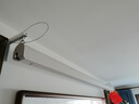 愛普生100英寸家用電動智能幕布 LED氛圍燈嵌入式隱藏式抗光幕布超高清窄邊 曬單實拍圖