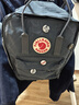 FJALLRAVEN北極狐雙肩包休閑大容量背包男女書(shū)包23510-031石墨黑16L 曬單實(shí)拍圖