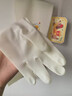 恒耐達丁腈洗碗手套食品級耐用女家務(wù)清潔廚房專(zhuān)用橡膠洗衣加長(cháng)防水膠皮 可樂(lè )狗掛繩款【1雙裝】長(cháng)38CM+不銹鋼掛鉤*1 S碼 曬單實(shí)拍圖