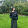 艾萊依羽絨服女士2025新款連帽面包服寬松顯瘦下擺抽繩防風(fēng)保暖短款外套 月夜黑 M 【建議110-130斤】160 曬單實(shí)拍圖