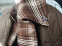 Teenie Weenie【趙露思同款】小熊棉服2025秋新款焦點(diǎn)巴恩夾克外套 深棕色 M 曬單實(shí)拍圖
