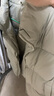 森馬（Semir）輕松羽絨|森馬羽絨馬甲男冬發(fā)熱三防外套面包服百搭 土灰綠40943 M 曬單實(shí)拍圖