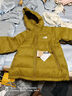The North Face北面羽絨服男戶外高蓬保暖鵝絨防潑水7W7G 綠色/1OB XL 曬單實拍圖