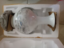 傲世景德鎮陶瓷器小花瓶新中式工藝品客廳擺件酒柜辦公室博古架裝飾品 溪山訪(fǎng)友賞瓶（配木質(zhì)旋轉底座） 曬單實(shí)拍圖