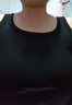 松山棉店【商場同款】二合一薄荷女士背心免穿文胸吊帶帶胸墊打底外穿 帶罩杯-白色 L (165) 曬單實拍圖