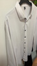 皮爾卡丹高端桑蠶絲襯衫男長(cháng)袖免燙商務(wù)真絲休閑垂感加大碼襯衫西裝感 白色 3XL /43(建議170-180斤) 曬單實(shí)拍圖