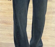 衣品天成2025秋季高腰牛仔褲女時(shí)尚簡(jiǎn)約百搭顯高顯瘦九分煙管直筒褲子女 曬單實(shí)拍圖