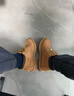 添柏嵐（Timberland）踢不爛男女同款中幫經(jīng)典黃靴防水|23399/23061 23061W/小麥色 TB0 男鞋/偏大半碼 39  男鞋內長(cháng)24cm ,女鞋內長(cháng)25cm 曬單實(shí)拍圖
