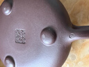 處理老一廠(chǎng)庫存茶壺早期宜興原礦紫砂手工老提梁洋桶紫砂老茶壺 珍藏球孔老料石瓢 260ml 曬單實(shí)拍圖