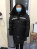 雙面刃防風(fēng)防雨多功能防寒棉服物業(yè)保安工作服裝反光條棉衣冷庫加厚棉襖 升級款121多功能棉服-中長(cháng)款 XL (175) 曬單實(shí)拍圖