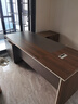 森菲亞老板辦公桌領(lǐng)導大班臺經(jīng)理主管桌椅辦公室單人大板桌 2.0米老板桌 曬單實(shí)拍圖