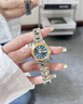 瑞士認證Longines浪琴手表女士全自動(dòng)機械表簡(jiǎn)約時(shí)尚鎢鋼專(zhuān)用女表 間金藍面 曬單實(shí)拍圖