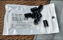 越野兵 汽車(chē)輪胎氣門(mén)嘴帽氣嘴蓋鋁合金氣門(mén)芯蓋氣門(mén)芯帽通用 8顆黑色 曬單實(shí)拍圖