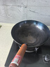 章丘鐵鍋京東限定舌尖上的中國手工鍛打物理不粘鍋熟鐵炒鍋無(wú)涂層鐵鍋32cm 曬單實(shí)拍圖