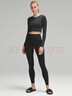 lululemon丨Ebb to Street 女士運動(dòng)長(cháng)袖 T 恤 LW3DZNS 黑色 XXS /2 曬單實(shí)拍圖
