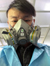3M防毒面具 口罩防塵面具面罩 防甲醛防霧霾 防護化工噴漆農藥 yzl 【防甲醛防綜氣體七件套】6200+6006 曬單實(shí)拍圖