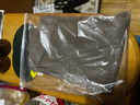 鹿王羊絨褲女士純色保暖褲山羊絨羊毛秋褲親膚舒適絨褲秋冬保暖打底褲 黑夾花 M 165 曬單實拍圖