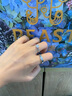 MZMZ鉑金情侶戒指pt950白金結求婚時尚鉆戒中秋節(jié)生日禮物送女友老婆 本地倉當/次日達-輕奢鉆戒情侶對戒 曬單實拍圖