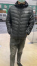 JEEP SPIRIT吉普輕薄羽絨服男女款秋冬季男士保暖防寒休閑中青年白鴨絨外套 18819黑色-立領(lǐng)（JP01） XL （120-140斤） 曬單實(shí)拍圖