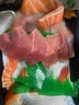 鮮拔頭籌 三文魚(yú)刺身拼盤(pán) 日式生魚(yú)片冰鮮現切含金槍魚(yú)北極貝甜蝦即食 鮮切刺身拼盤(pán) 凈重460g共2盒 曬單實(shí)拍圖