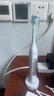 飛利浦（PHILIPS）【肖戰推薦】電動(dòng)牙刷鉆石3系Pro  生日禮物 情侶款送男生/女友 深層清潔HX5272/03白色  曬單實(shí)拍圖