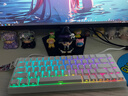美加獅MAD 60 68 HE/MAD 68 Pro 磁軸鍵盤(pán)有線(xiàn)連接客制化機械61/68鍵輕巧配列網(wǎng)頁(yè)驅動(dòng)電競游戲鍵盤(pán) MAD 68 RGB 白色 磁珀軸Pro 曬單實(shí)拍圖