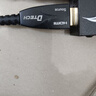 帝特（DTECH）光纖HDMI線(xiàn)2.0版4K高清線(xiàn) 電腦辦公電視投影儀顯示器家庭影院視頻線(xiàn) 小頭穿管超長(cháng)工程裝修連接線(xiàn) 2.0版4K@60Hz高清合金款【工程級布線(xiàn)款】 20米 曬單實(shí)拍圖
