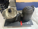 吉谷（K·KOU）智能全自動(dòng)上水恒溫電熱水壺茶臺茶具一體燒水壺泡茶壺煮茶壺自動(dòng)抽水電茶壺 1.2L 【火山巖紋理】沸點(diǎn)恒溫TC008B 曬單實(shí)拍圖