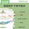 媽媽果（org.mama）一次性口水巾嬰兒圍嘴寶寶360可旋轉口水兜新生兒嬰幼兒圍脖春秋 【大包裝】60片 小兔子+小汽車(chē) 曬單實(shí)拍圖