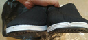 老北京布鞋男冬季保暖加絨加厚防滑耐磨休閑一腳蹬懶人開(kāi)車(chē)工作鞋 黑色布鞋加絨 加絨加厚 42 (260mm) 曬單實(shí)拍圖
