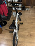 大行（DAHON）KT610折疊自行車(chē)16英寸單速男女學(xué)生上班上學(xué)城市通勤單車(chē) 白色 曬單實(shí)拍圖