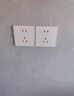 施耐德電氣 單聯(lián)電腦插座 86型暗裝超五類(lèi)網(wǎng)絡(luò )網(wǎng)線(xiàn)信息插座 皓呈 奶油白色 曬單實(shí)拍圖