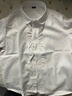 衣諾坊兒童襯衫白色長(cháng)袖衫衣校服打底衫女童 襯衫：白色長(cháng)袖 130CM 曬單實(shí)拍圖