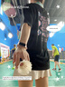 薰風(fēng)（KUMPOO）2025新款羽毛球服 男女款速干吸汗時(shí)尚熏風(fēng)休閑運(yùn)動(dòng)服比賽訓(xùn)練服 K241U-1065黑色 M 曬單實(shí)拍圖