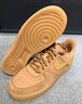 耐克（NIKE）官方男鞋女鞋 AIR FORCE AF1  小麥色空軍一號板鞋運(yùn)動休閑鞋 CJ9179-200 42.5 曬單實(shí)拍圖