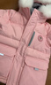 PawinPaw【三防蓄熱】卡通小熊童裝秋冬男女童防風(fēng)羽絨服 Pink粉紅色/25 130 cm 充絨量119.5g 曬單實(shí)拍圖