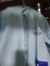 牧萌兒童雨衣帶書(shū)包位男童女童女孩加長(cháng)全身學(xué)生雨披 藍色太空人 3XL 曬單實(shí)拍圖
