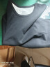 浪莎保暖背心男羽絨蠶絲馬甲男士黑金石墨烯貼片護腹修身打底衣 曬單實(shí)拍圖